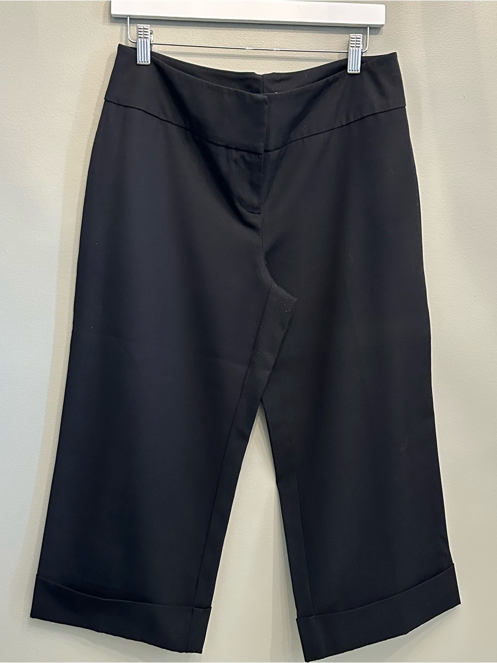 Studio 1940 Black Lined Waistband Trousers